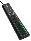 BITS Ltd Tier 1 Advanced Smart Strip ECG-7MVR with 1 Control outlet, 2 always-on outlets and 4 Automatically switched outlets